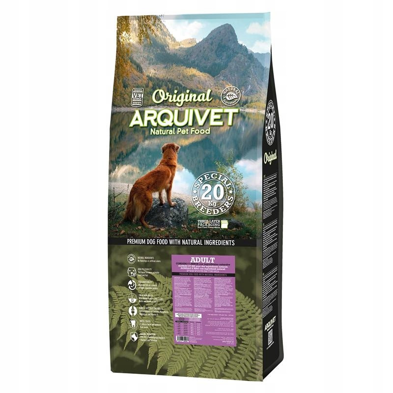 Arquivet Original Adult jehněčí s rýží 20 kg