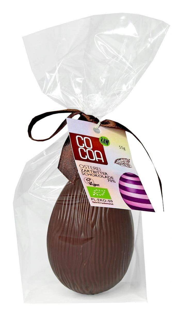 Vajíčko Z Čokolády Tmavé Bio 55 g Cocoa