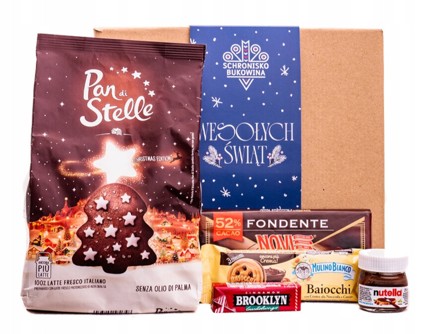 Vánoční sada Čokoládová chvilka Schronisko Bukowina dárek fanoušci čeko