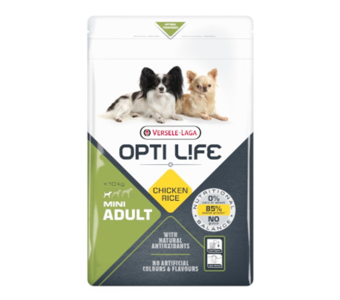 Versele-laga Opti Life Adult Mini 2,5 kg krmivo pro psy malých a mini plemen