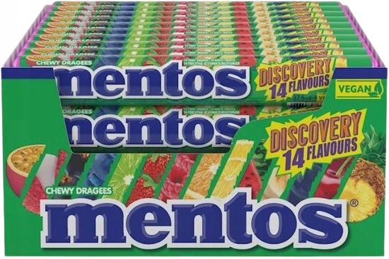Mentos Discovery 37,5g/40ks Karton