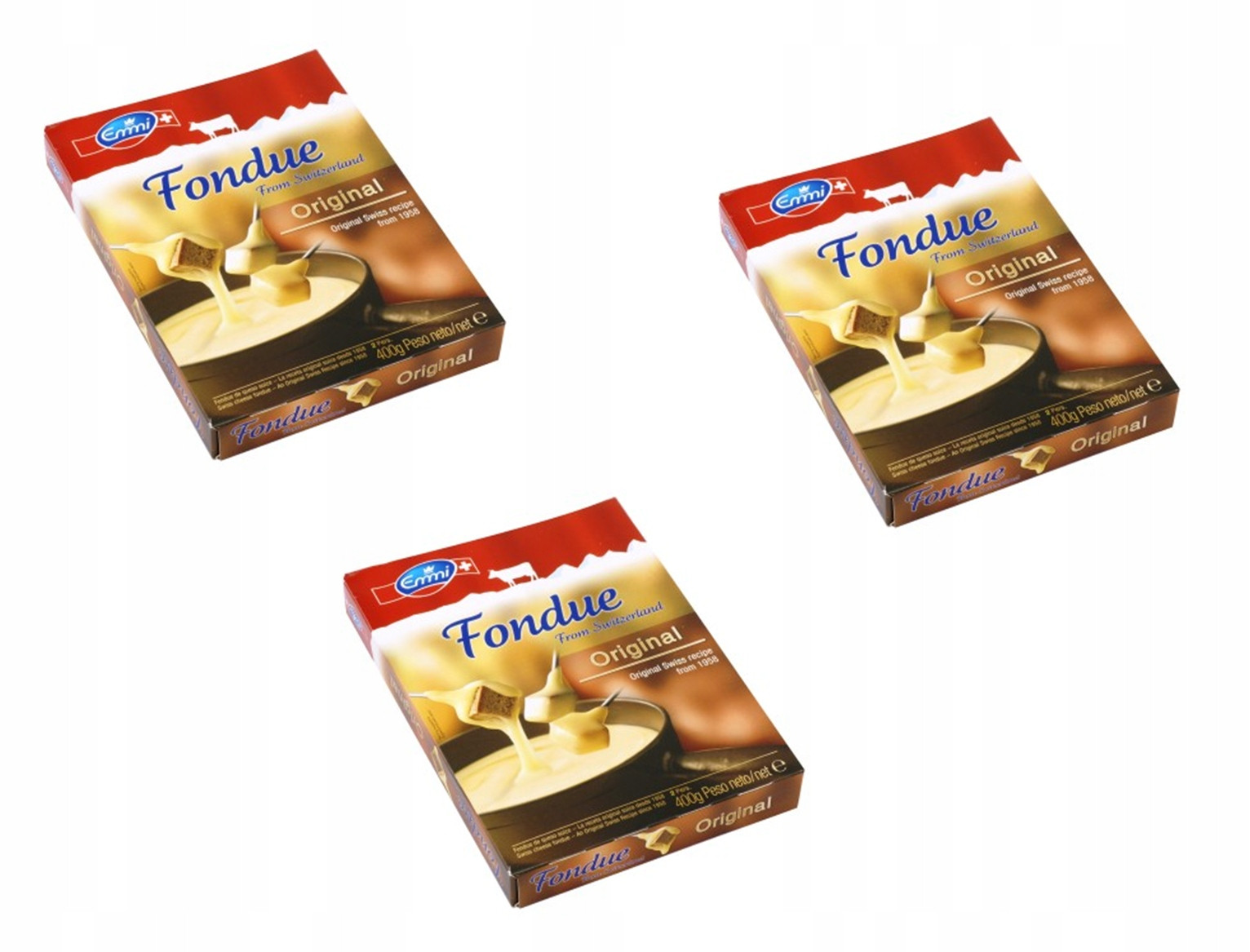 Sýr Fondue Emmi 2 kusy po 400 g.