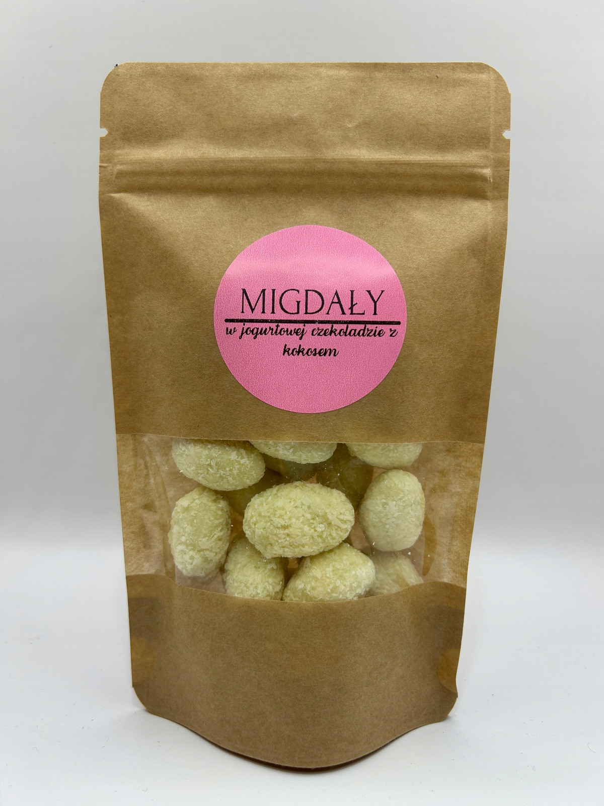 Mandle V Jogurtové Čokoládě S Kokosem 2,5 Kg Ořechy V Čokoládě