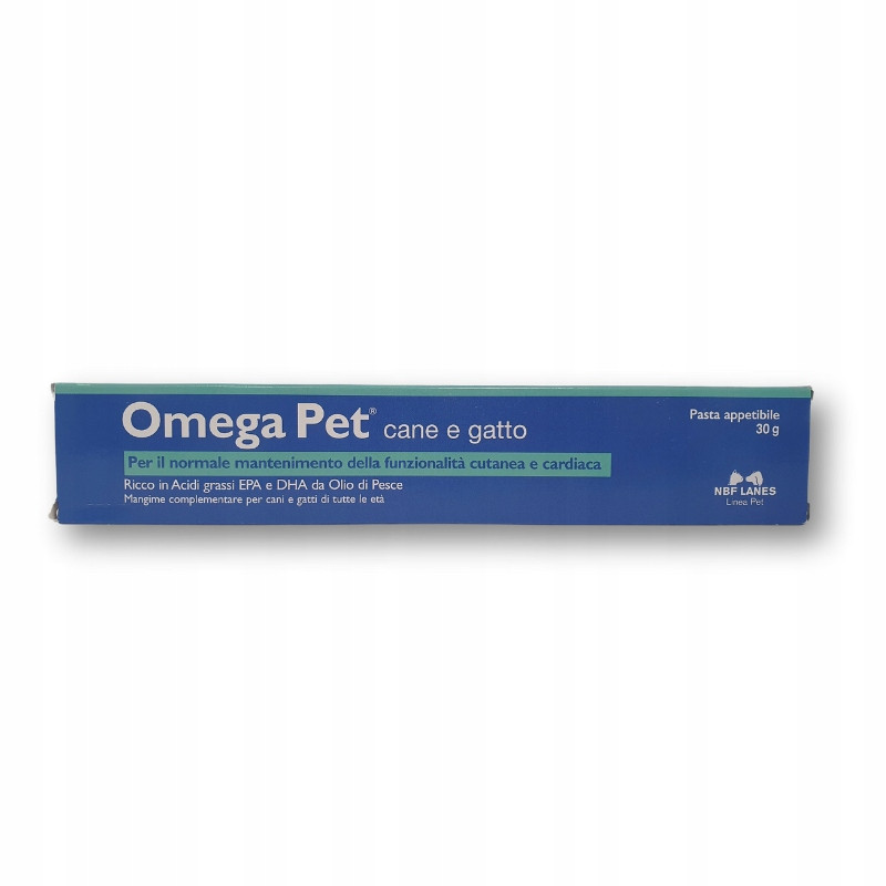 Omega Pet cane e gatto 30g pasta
