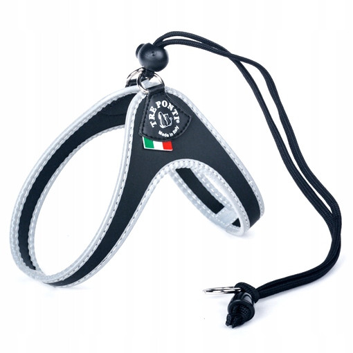 Tre Ponti Ramenní popruhy na zádech 1 černé