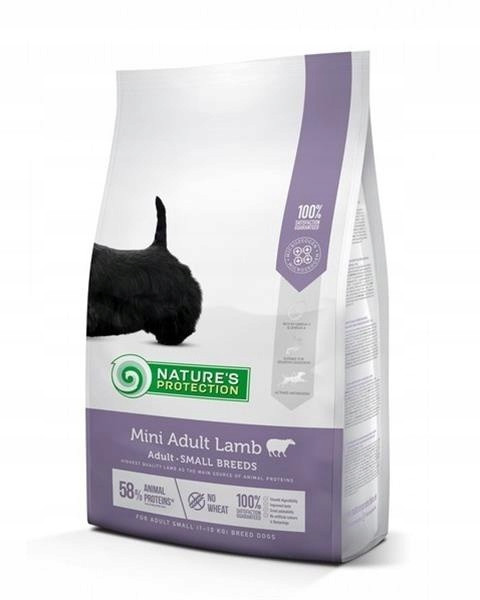 Natures P dog adult mini lamb 7,5 kg