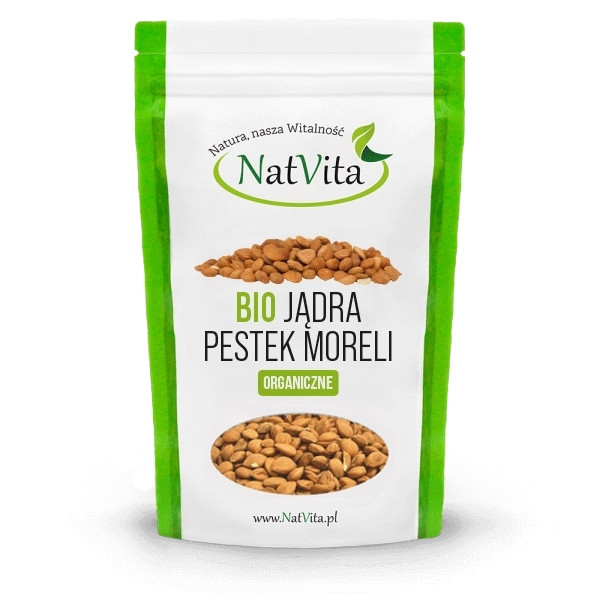 NatVita Semena meruňky Bio Ekologické Jádra Hořké Amygdalin 1 kg