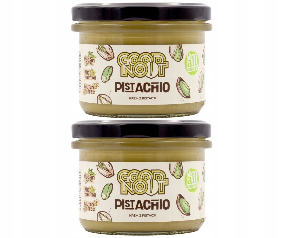 2x Pistáciový krém 400g (2x 200g) z Pistácie Pistachio Good Noot