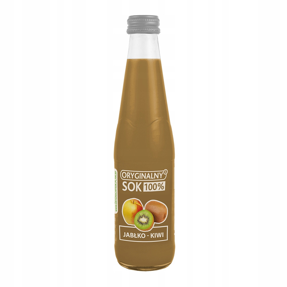 Jablko-kiwi šťáva 100% 330 ml Set: 12 ks