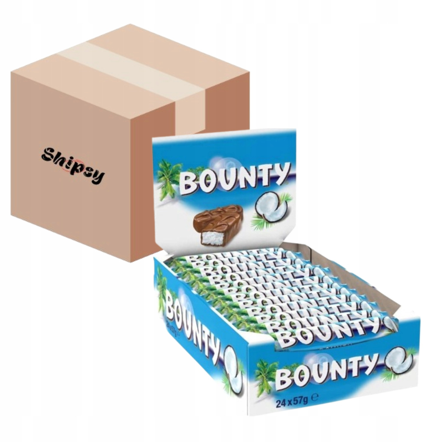 Bounty Tyčinka 57g/24ks