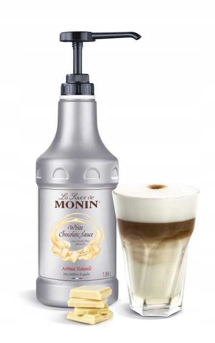 Omáčka White Chocolate Monin 1,89l Bílá čokoláda
