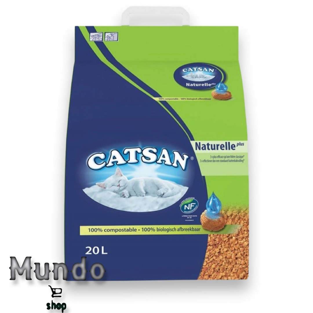 Catsan Natural - 20 L