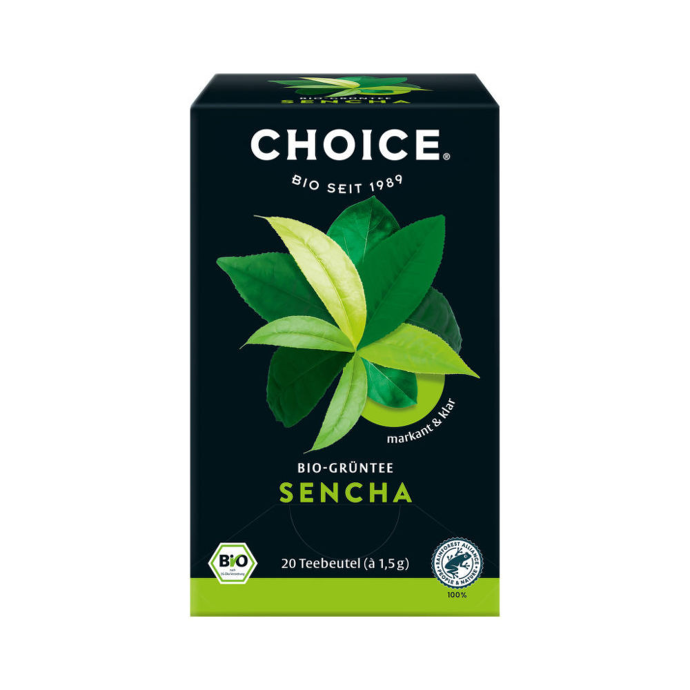Čaj zelený Sencha 20 sáčků 30 g BIO CHOICE