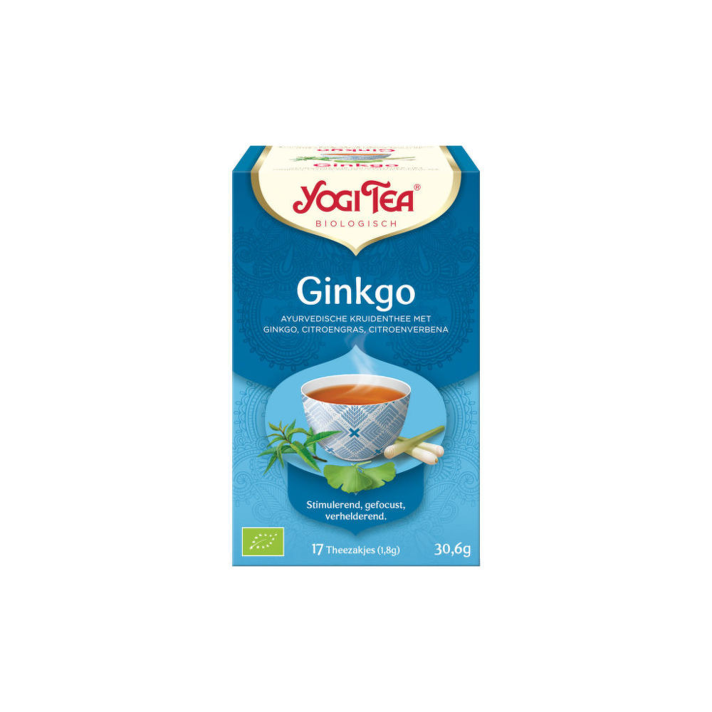 Čaj Ginkgo 17 sáčků 30,6 g BIO   YOGI TEA
