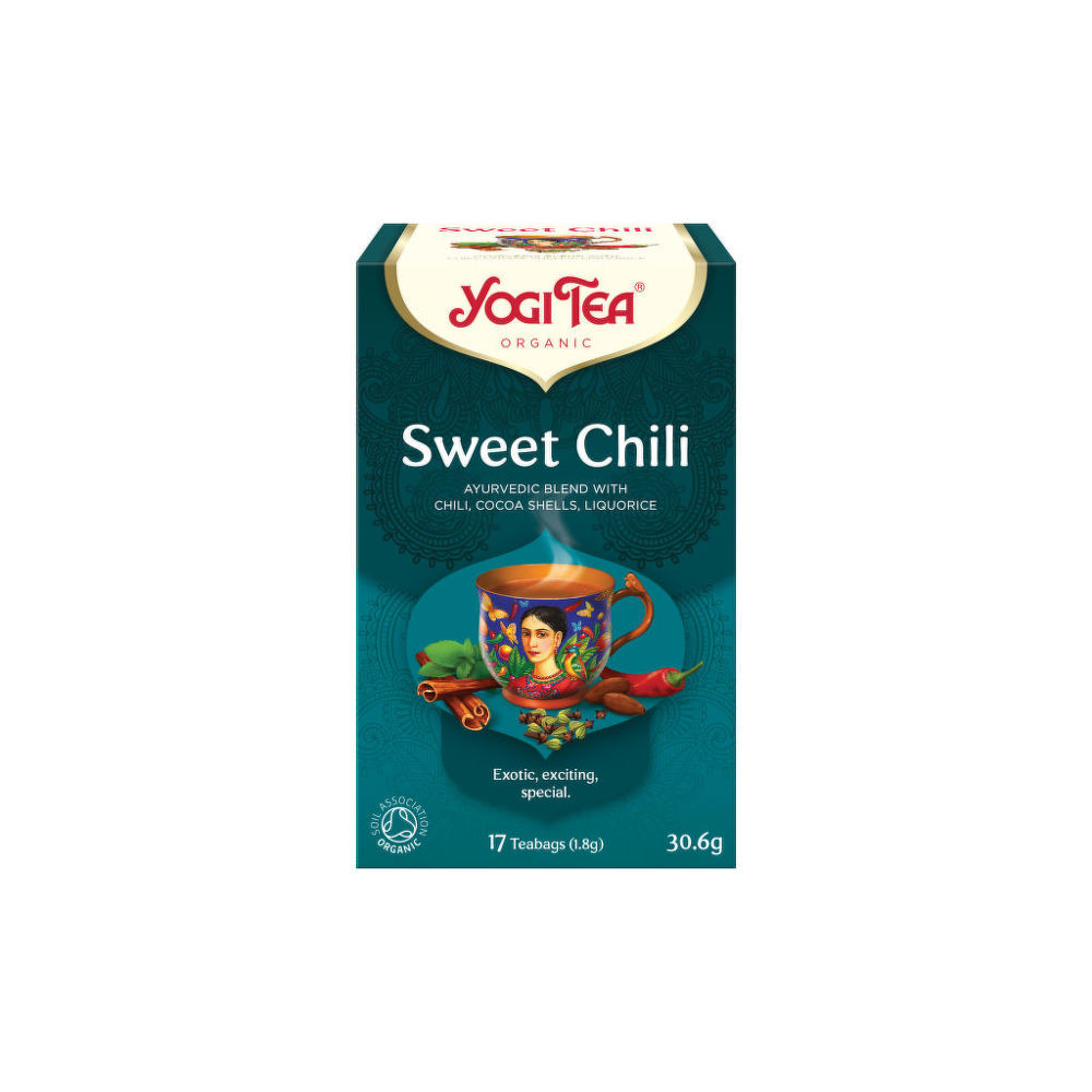 Čaj Sladké chilli 17 sáčků 30,6 g BIO YOGI TEA