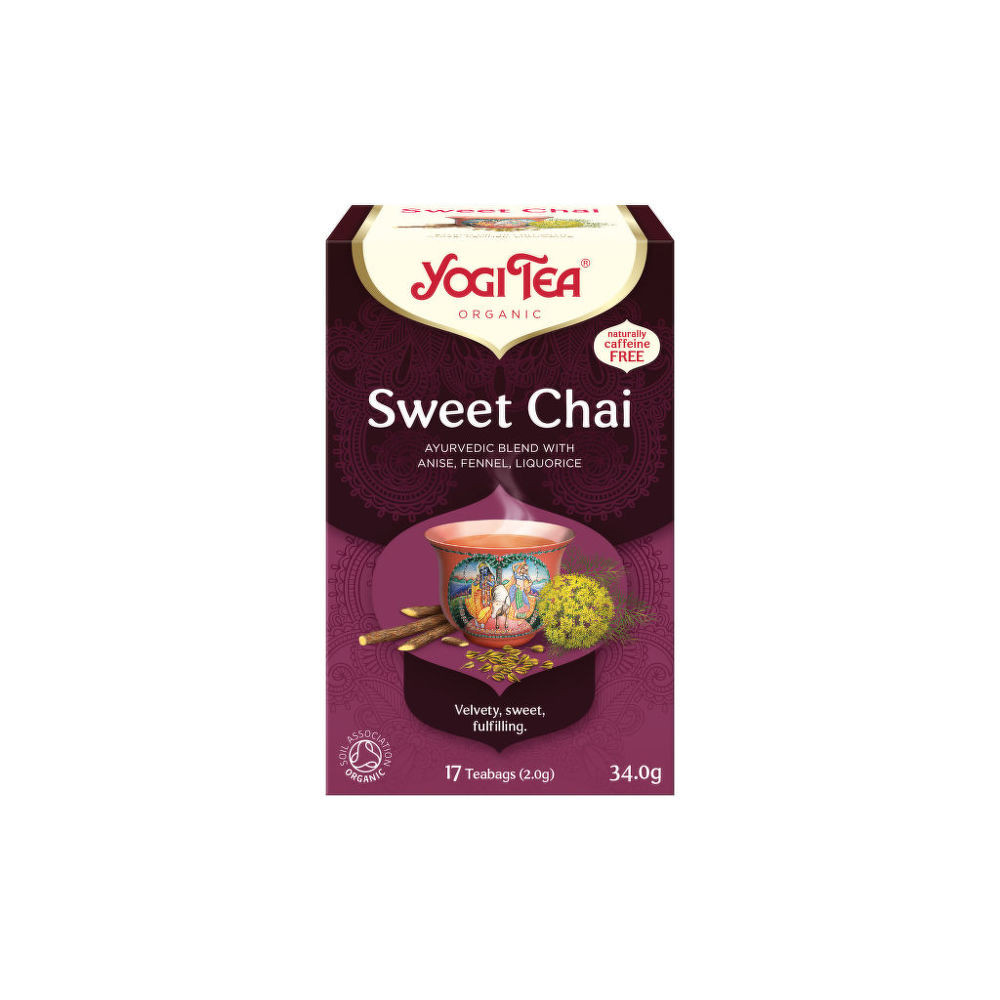 Čaj Sladký chai 17 sáčků 34 g BIO   YOGI TEA