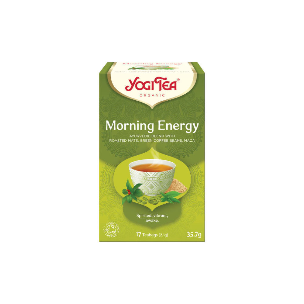 Čaj Ranní energie 17 sáčků 35,7 g BIO   YOGI TEA