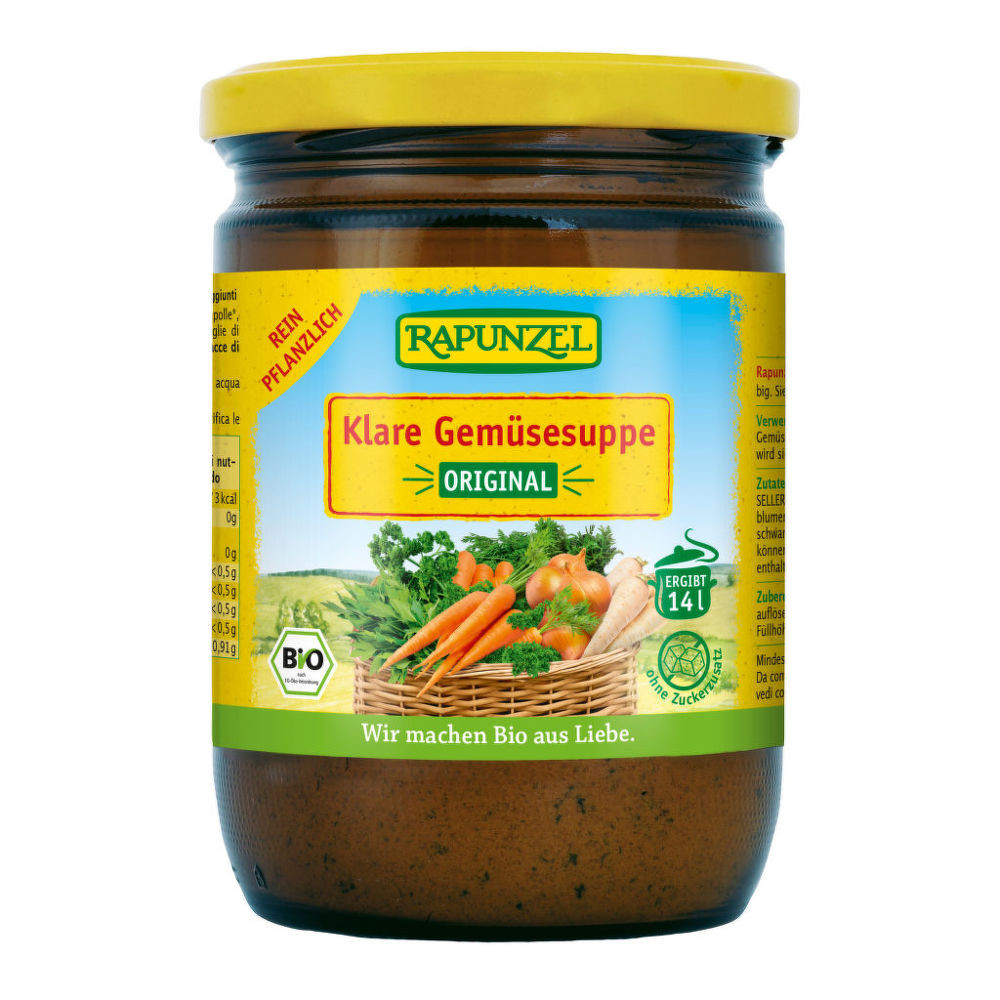 Vývar zeleninový čirý 250 g BIO   RAPUNZEL