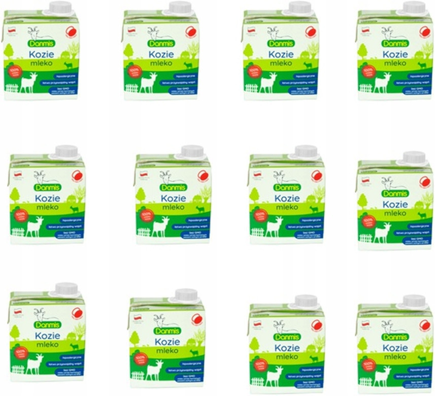 Kozí mléko Uht 2,5%tl. 12 ks x 0,5 l. 30.08.2025