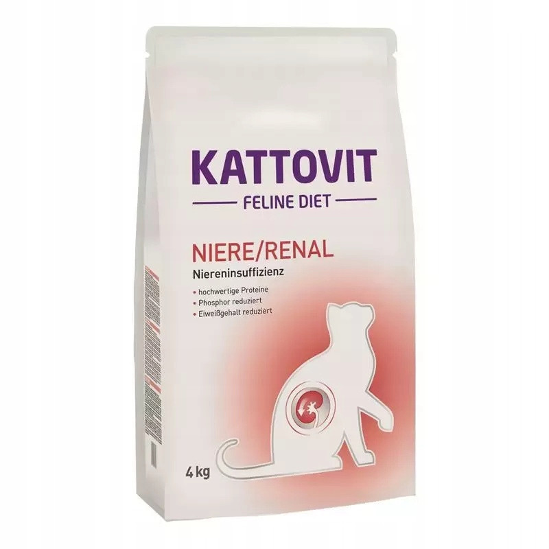 Kattovit suchý 4kg Niere Renal /3