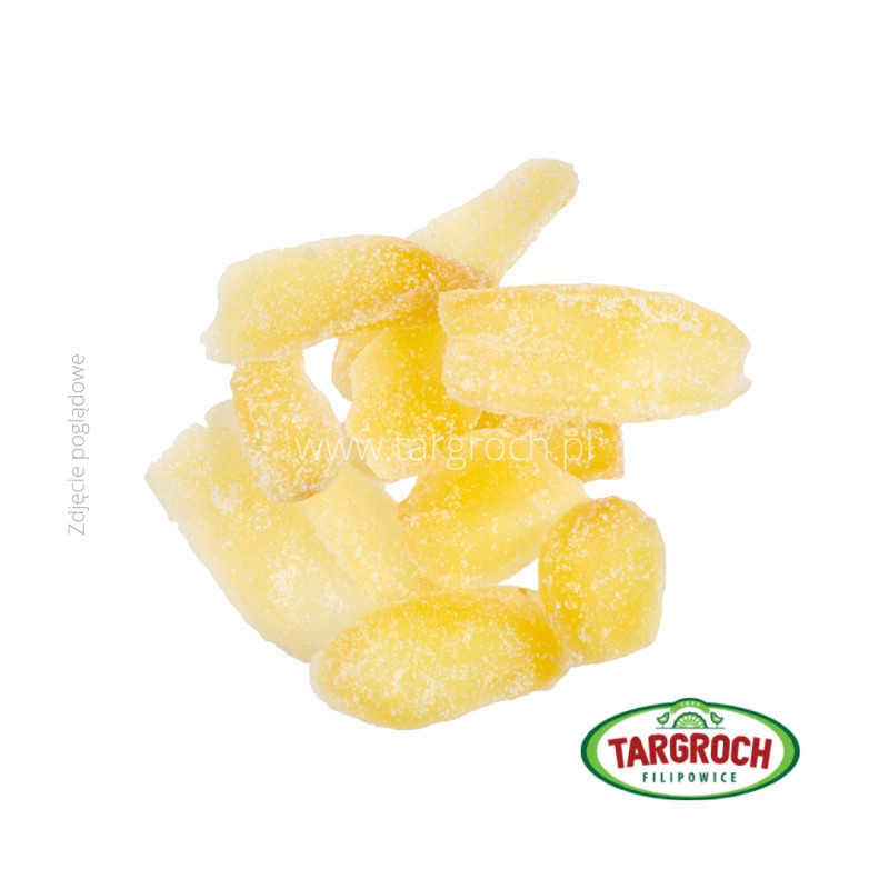 Kandovaný zázvor plátky 5 kg Targroch