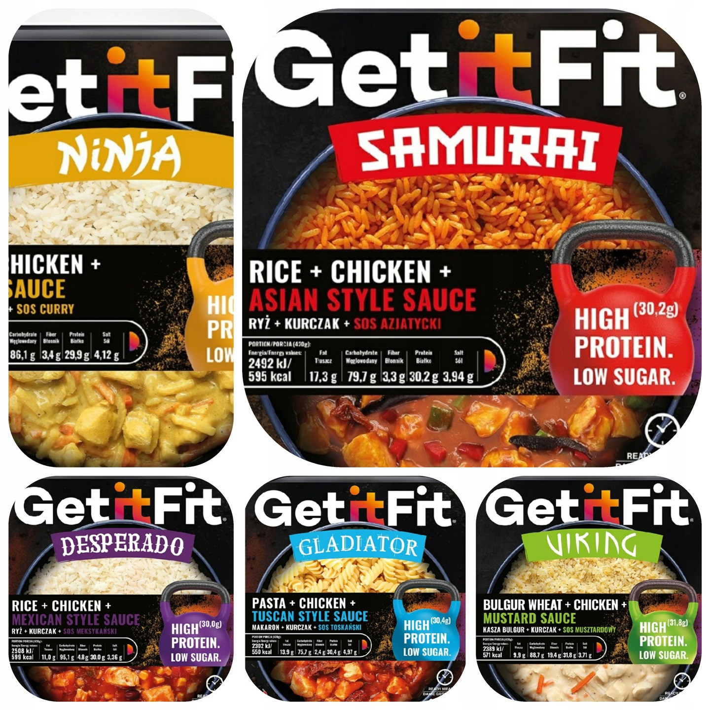 Sada 5 ks 420 Get It Fit Č. 1