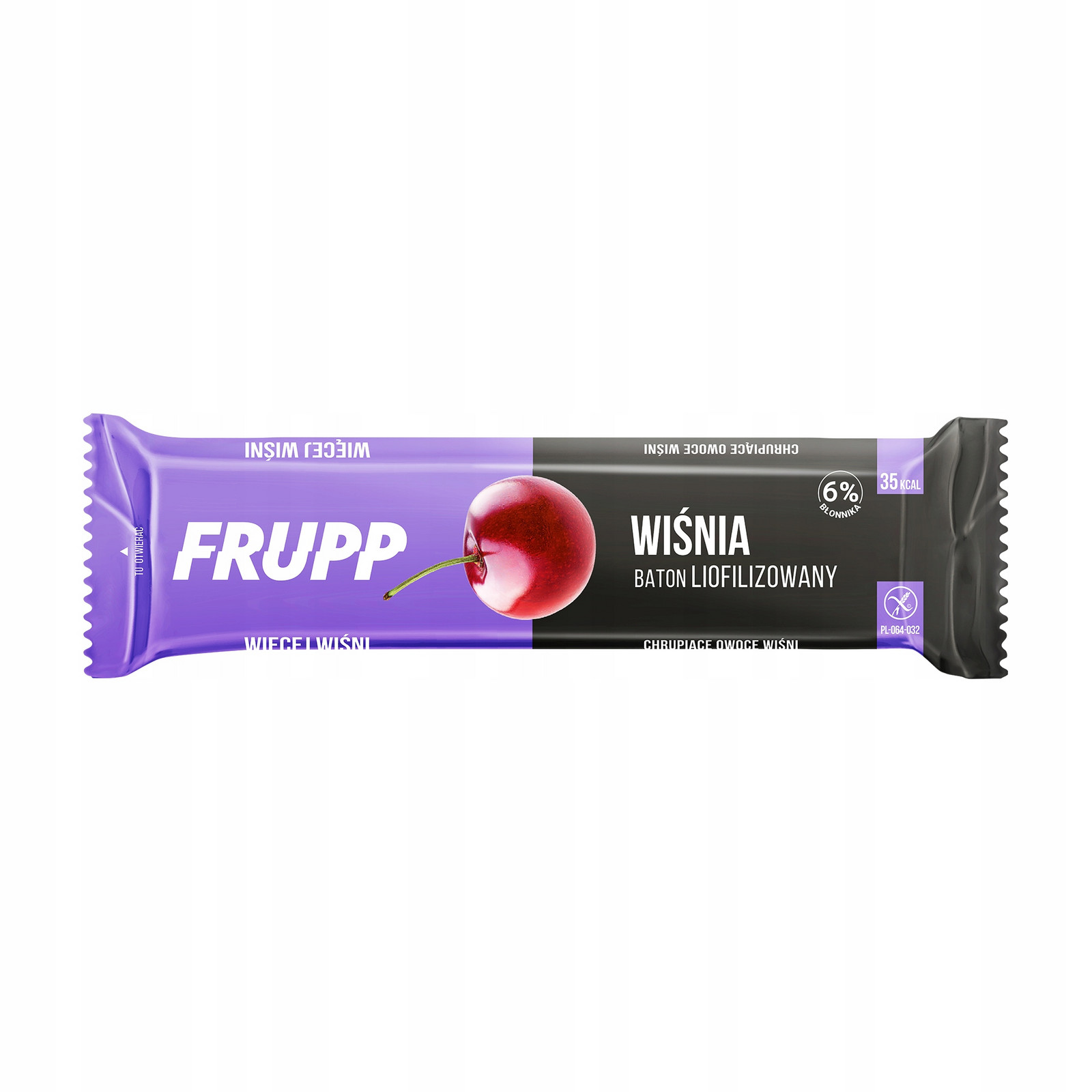 Frupp Tyčinka třešňová bezlepková 10 g Set: 25 ks
