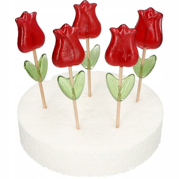 Lízátko Kytička Tulipán Na Den Žen Valentýna (25g) 40KS