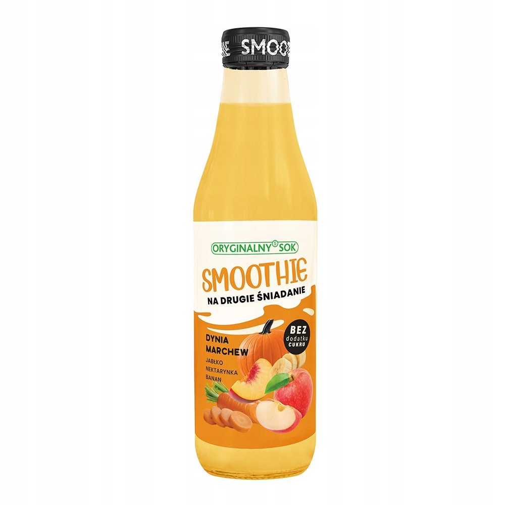 Smoothie Mrkev – dýně 250 ml Set: 12 ks