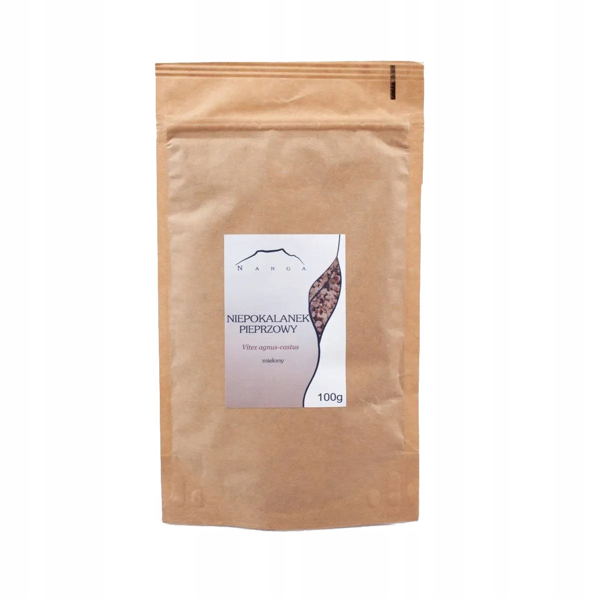 Neposkvrněný Vitex agnus mletá semínka 100 g