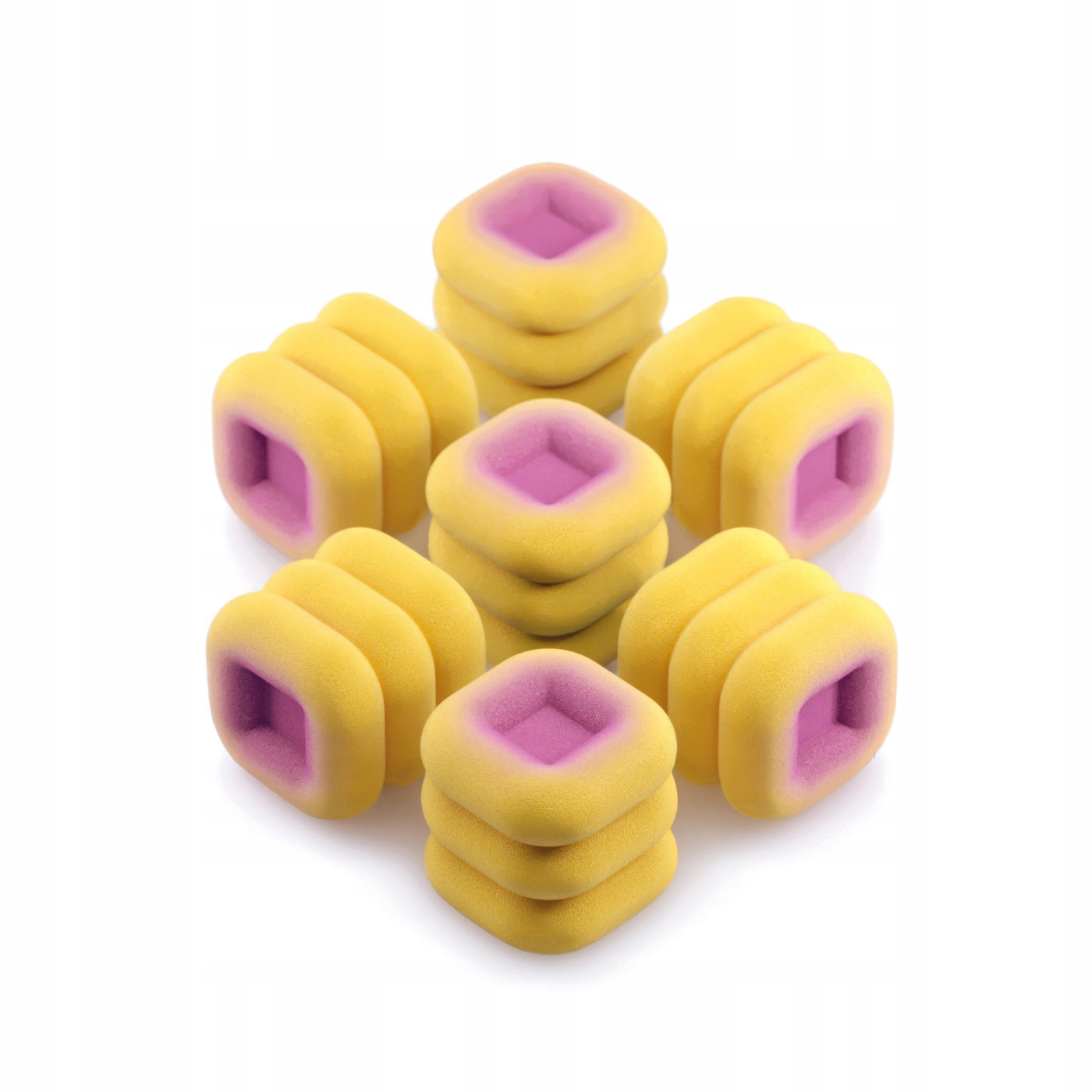 Mini Сubik Silicone Mould silikonová forma na šumivé dorty Dinara Kasko