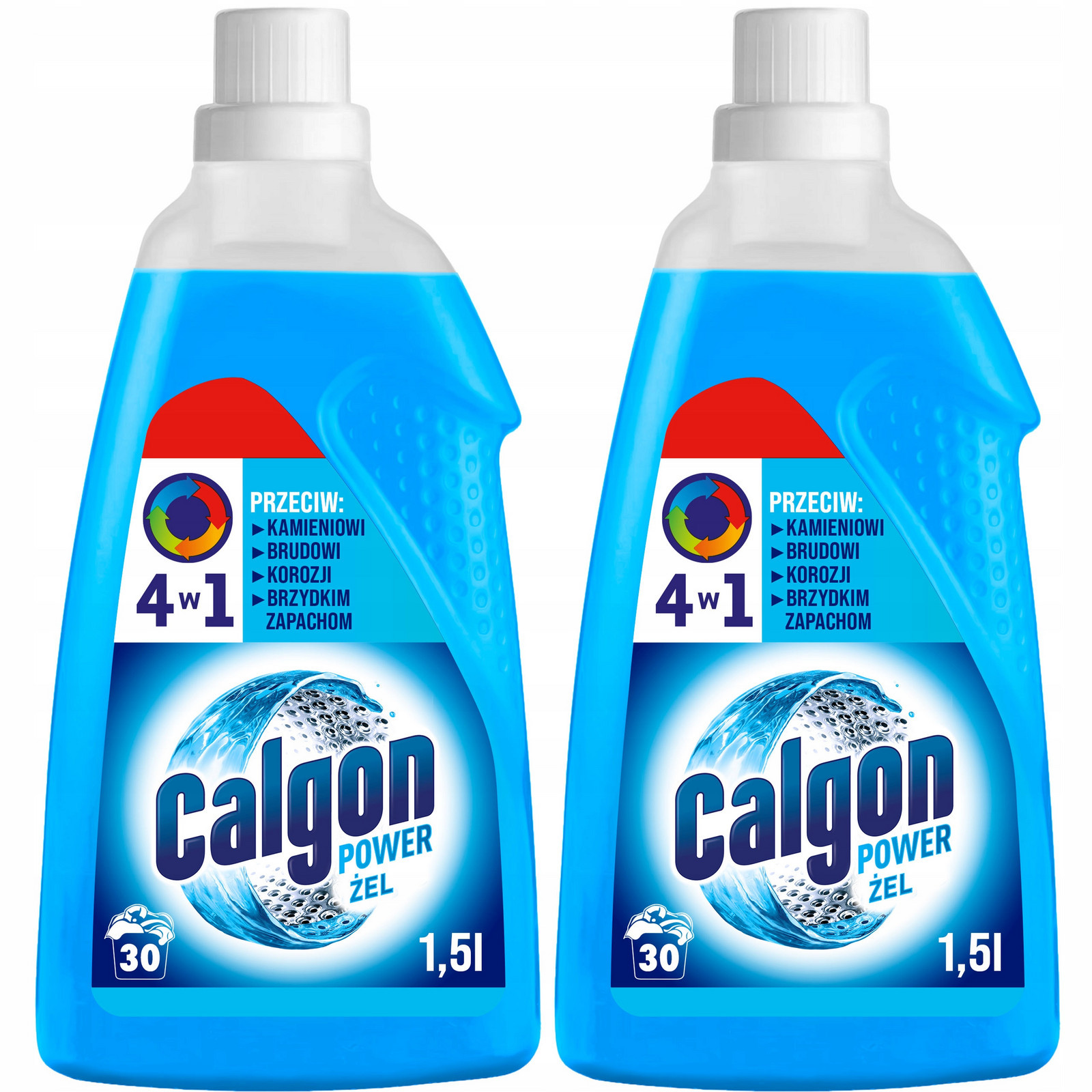 Calgon Gel Na Ochranu Pračky 4V1 Změkčující Vodu Odvápňovač 2X 1500ML