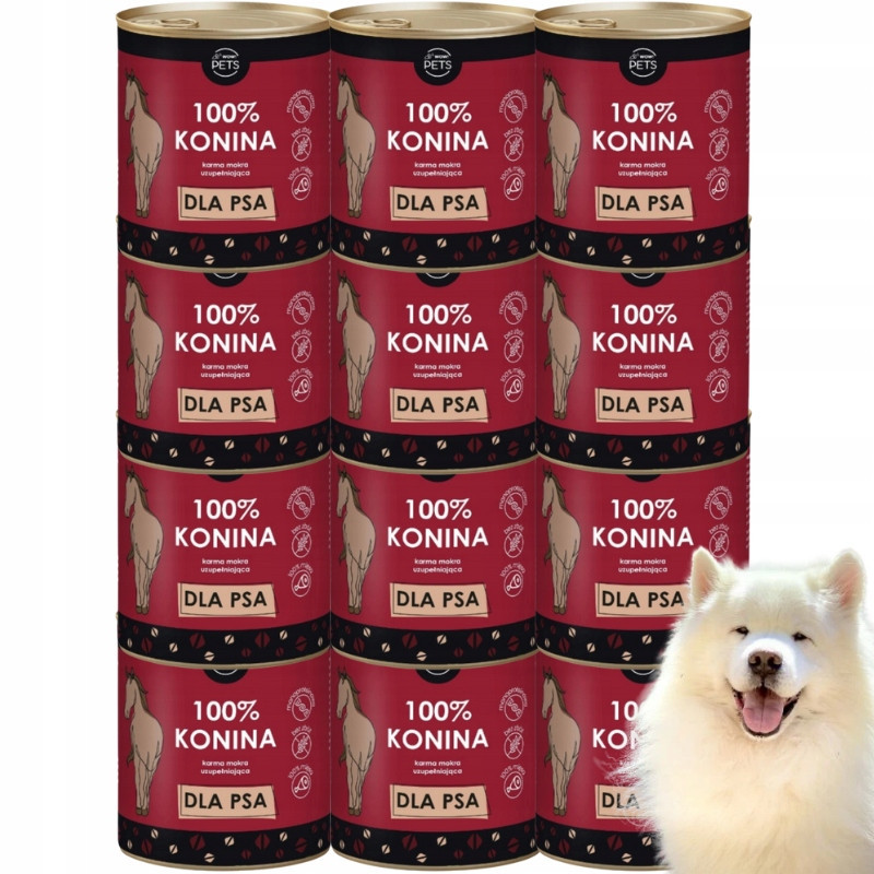 Krmivo Barf Konina pro psy 100 % masa 850 g, ideální na alergie