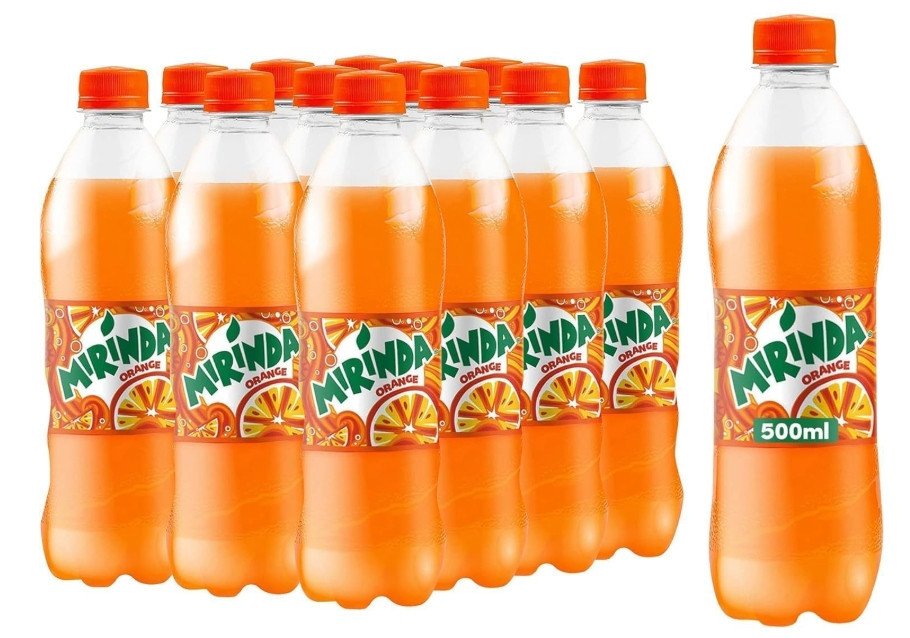 Sycený nápoj mirinda 12 x 500 ml