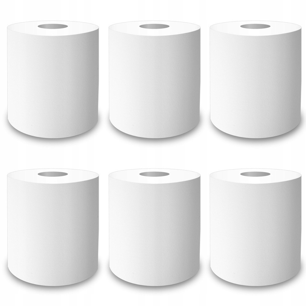 Papírový ručník 100 m 2war bílý Clarina 6 rolí