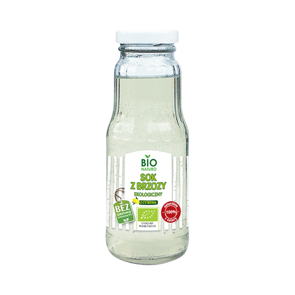 BIOnaturo Březová šťáva s citronem Bio 750 ml Set: 6 ks