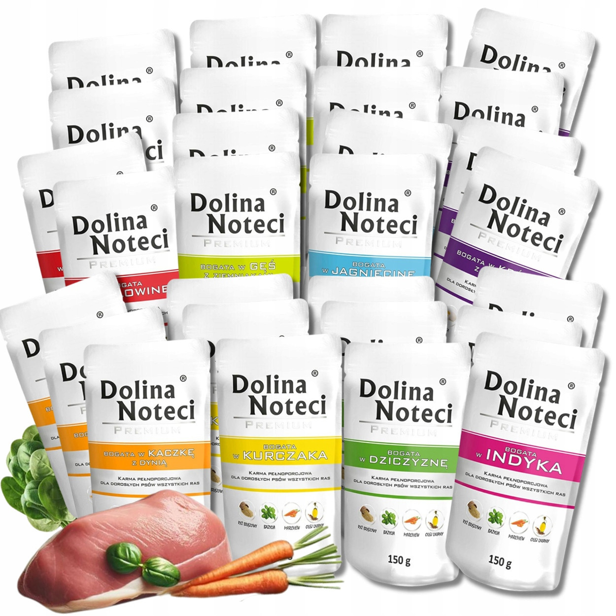 Dolina Noteci Premium MIX Chutí 30x150g Bez Ryb