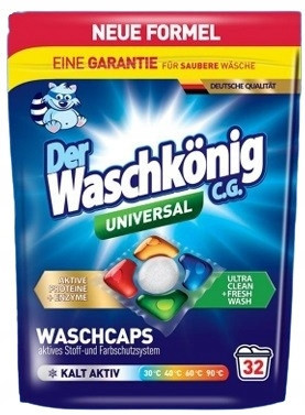 Der Waschkonig Universal Kapsle na praní 32 ks