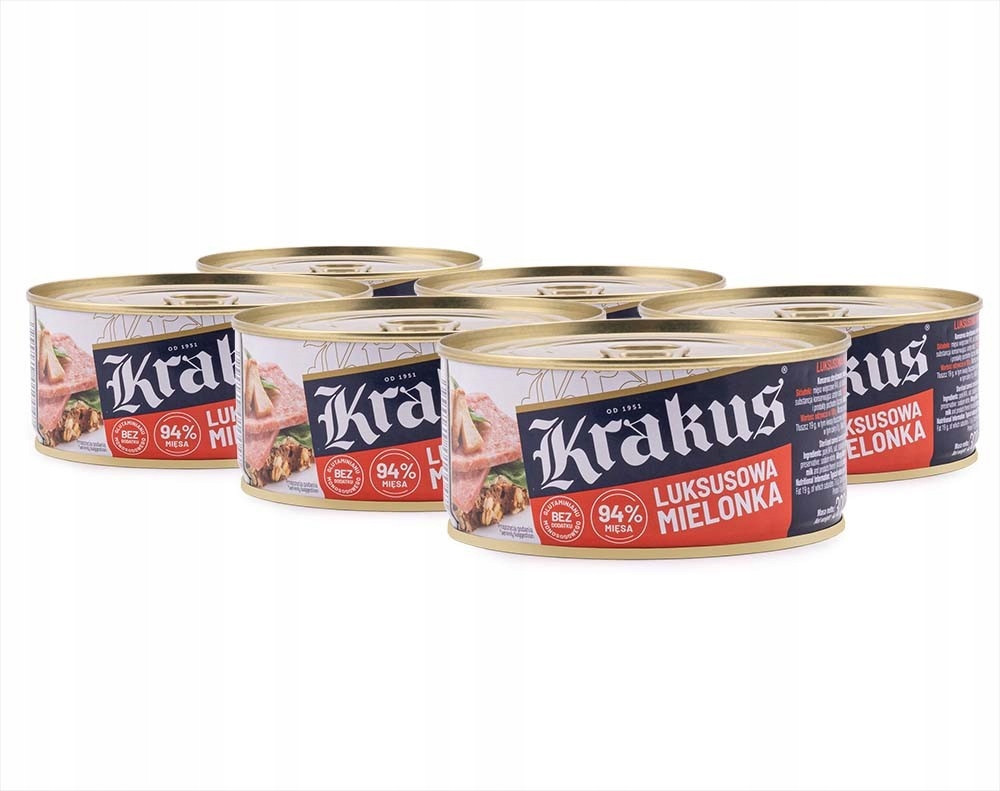 Krakus Konzerva 6x300g Luxusní mletá