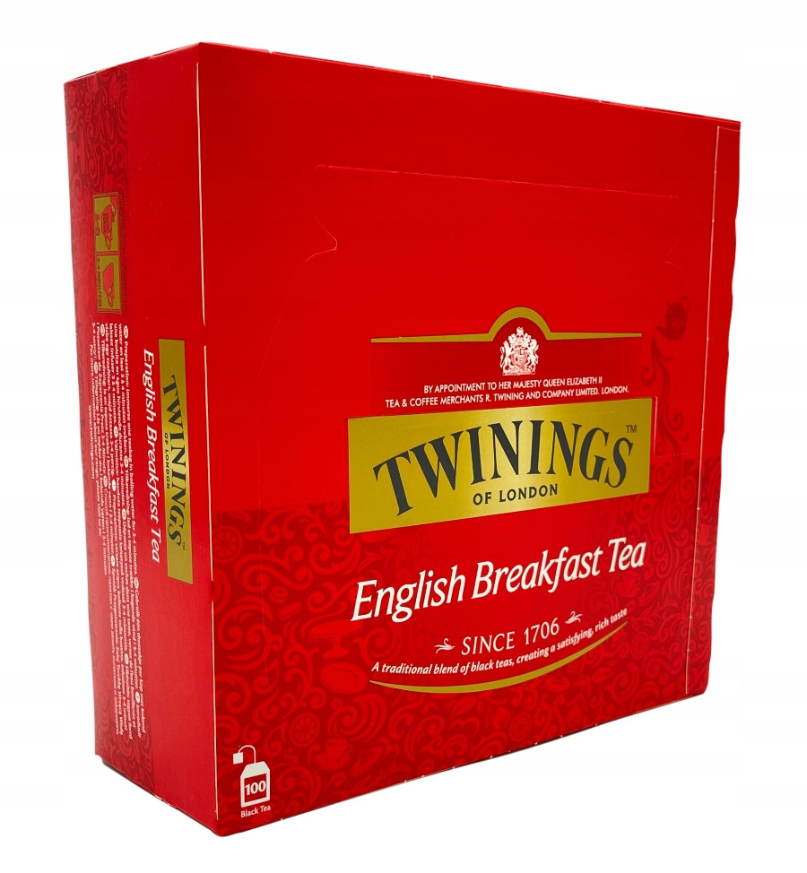 Čaj Twinings English Beakfast 100ks