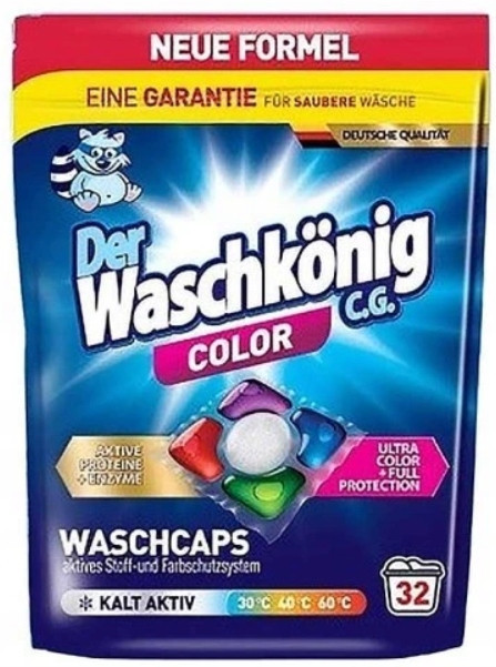 Der Waschkonig Color Kapsle na praní 32 ks