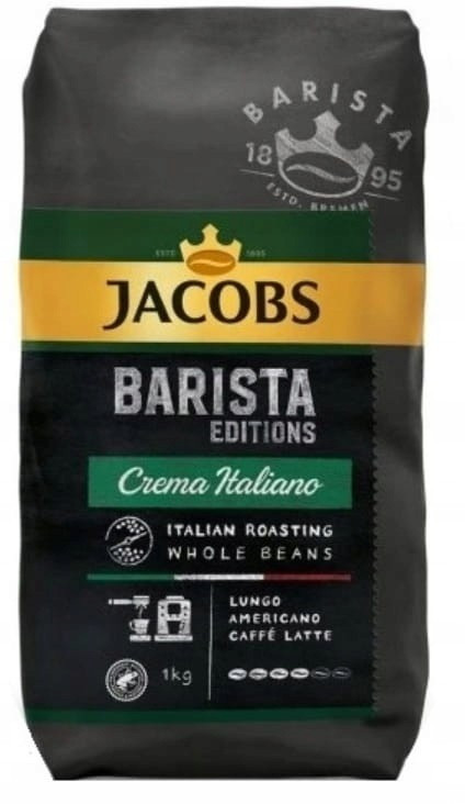 Káva zrnková Jacobs Barista Crema Italiano 1 kg