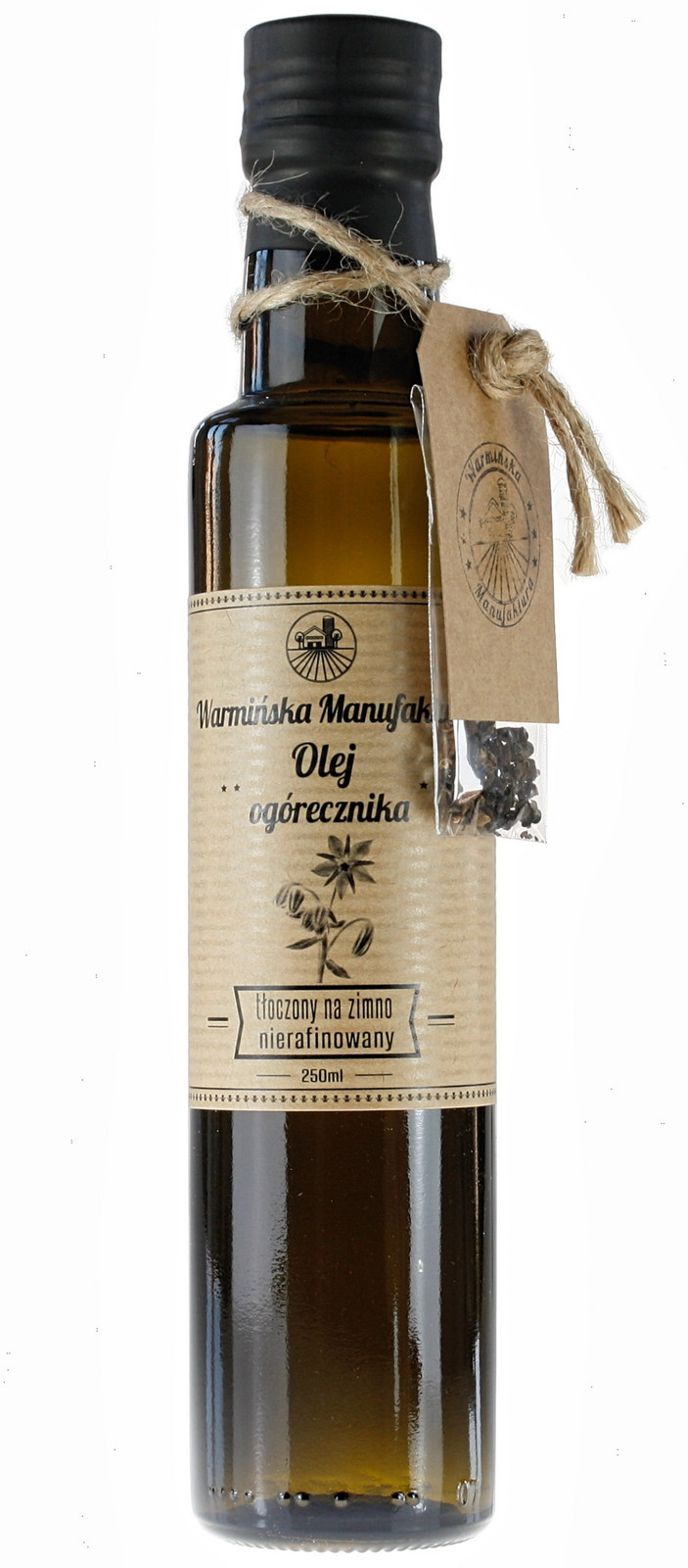 Brutnákový olej lékařský 250 ml Warmińska Manufaktura