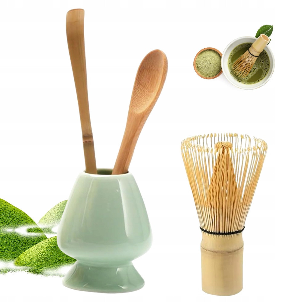 Matcha Čajová Souprava 4V1 Bambusový Nástroj Keramické Dárky