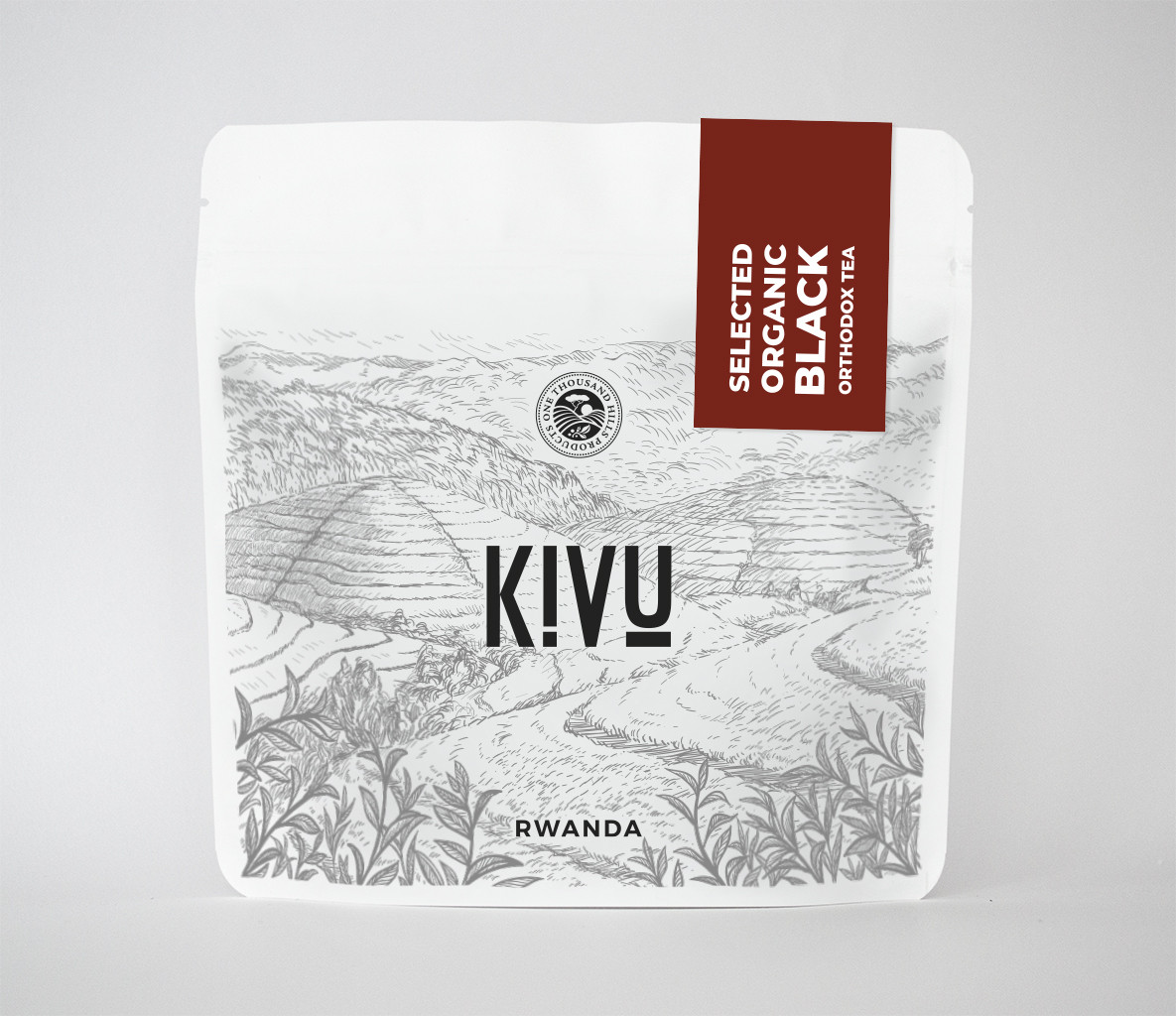2x Kivu Select Organic Rwanda 500 g čaj černý