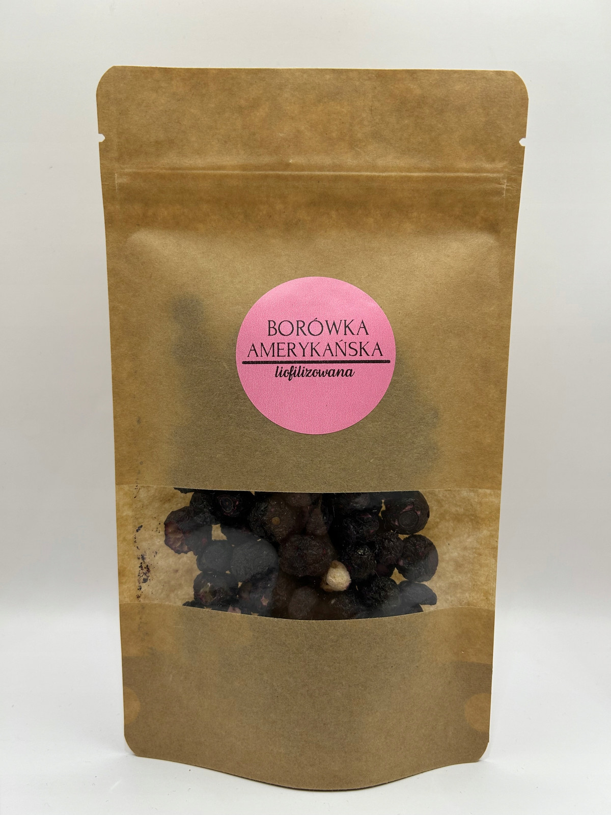 Borůvka Americká Lyofilizovaná Celá 500 G Lyofilizované Ovoce Delifruits