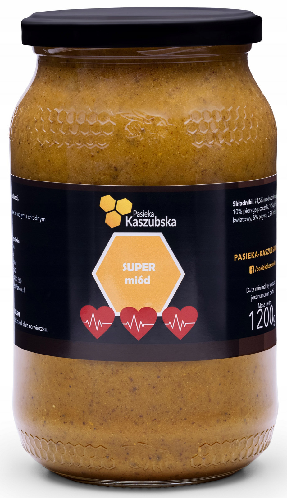 Med Včelí Směs 1,2KG Kašubský Včelín