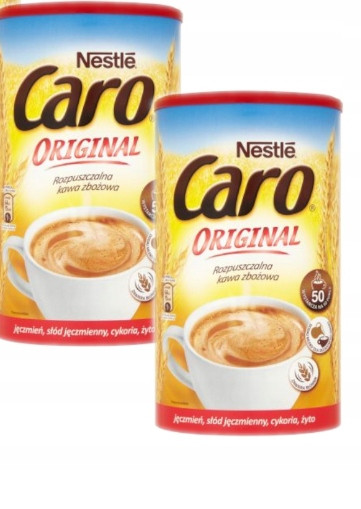 Káva obilná Nestle Caro 2x200g, sada