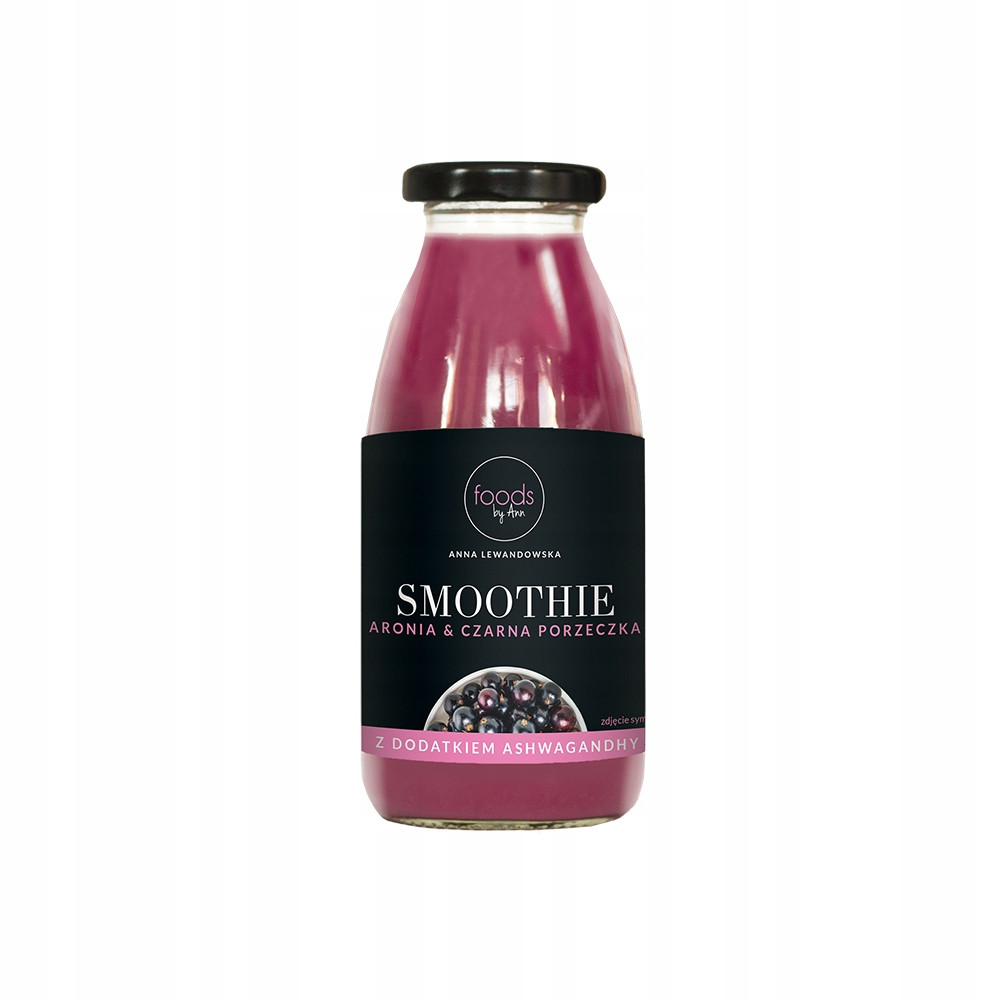 Foods By Ann Smoothie Aronia & Černý rybíz 250 ml Sada: 12 ks
