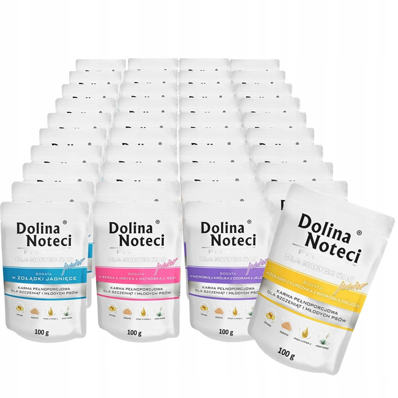 Dolina Noteci Junior Malá plemena Mix chutí 40x100g